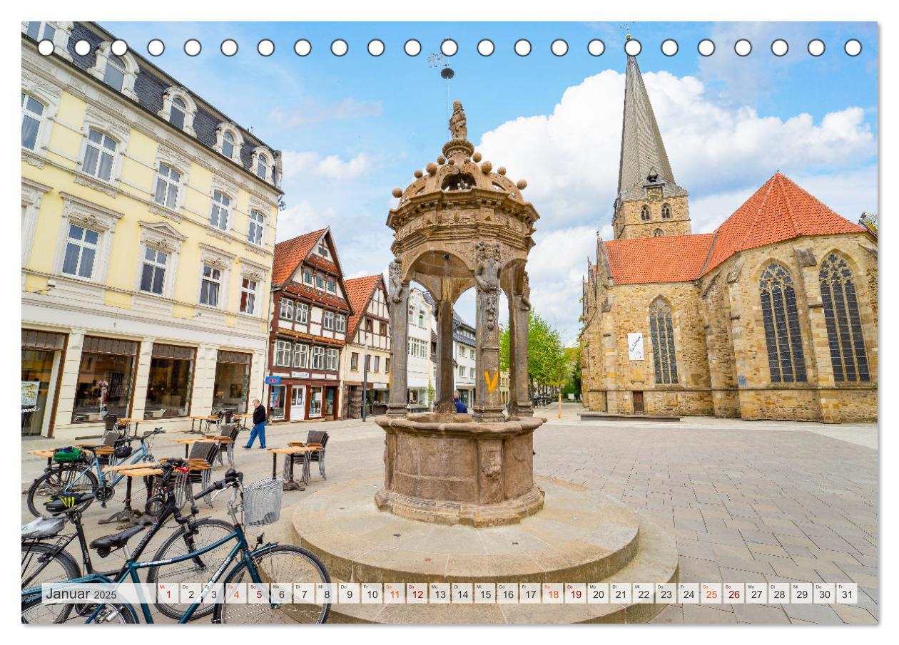 Bild: 9783435048663 | Herford Impressionen (Tischkalender 2025 DIN A5 quer), CALVENDO...