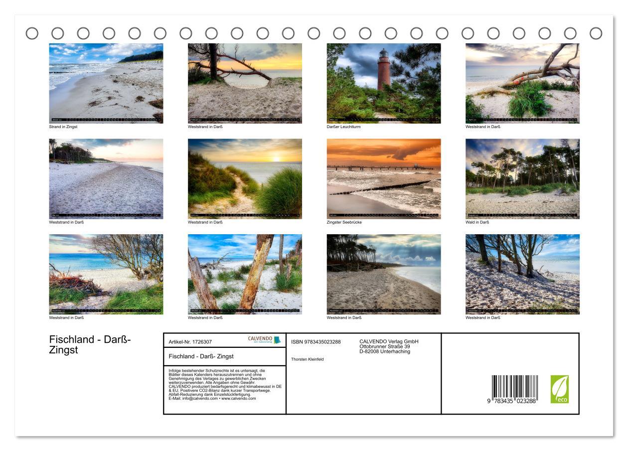 Bild: 9783435023288 | Fischland - Darß- Zingst (Tischkalender 2025 DIN A5 quer), CALVENDO...