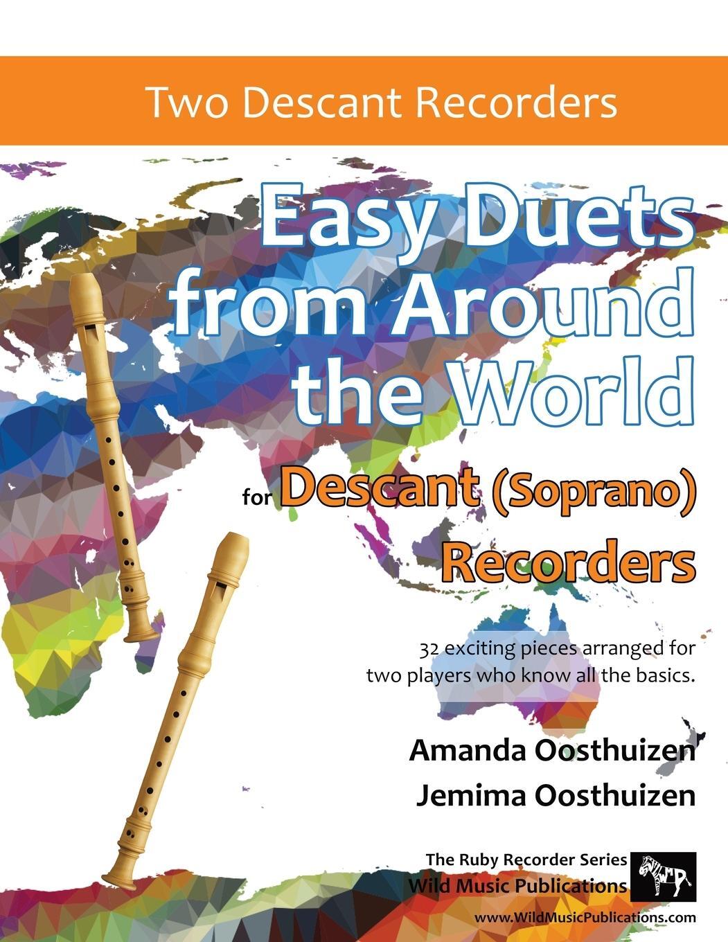 Cover: 9781914510281 | Easy Duets from Around the World for Descant (Soprano) Recorders