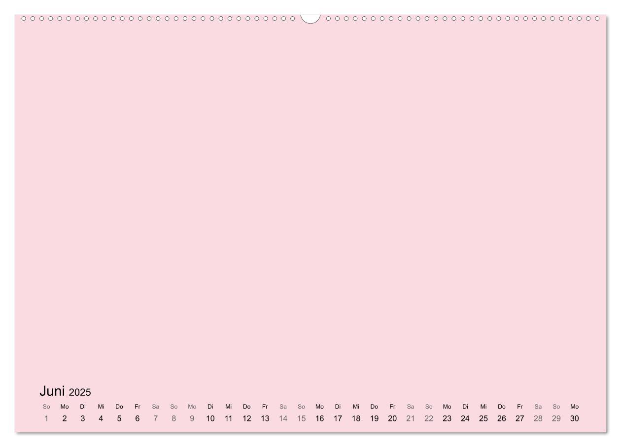 Bild: 9783435215393 | DIY Bastel-Kalender -Warme Pastell Farben- Zum Selbstgestalten...