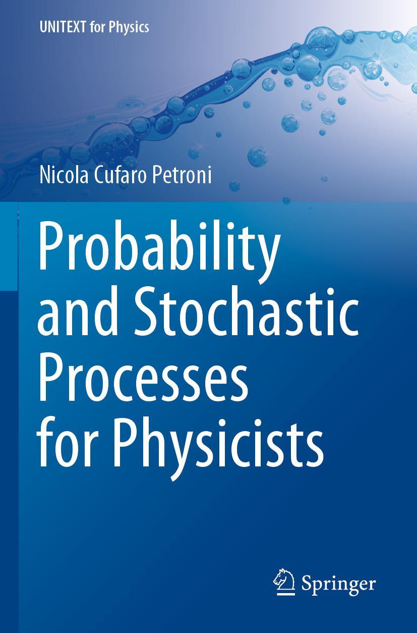 Cover: 9783030484101 | Probability and Stochastic Processes for Physicists | Petroni | Buch