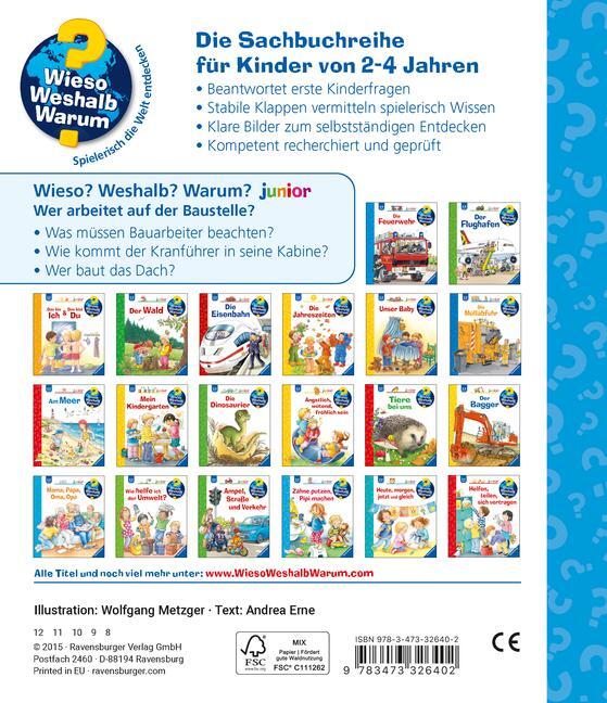 Bild: 9783473326402 | Wieso? Weshalb? Warum? junior, Band 55: Wer arbeitet auf der...