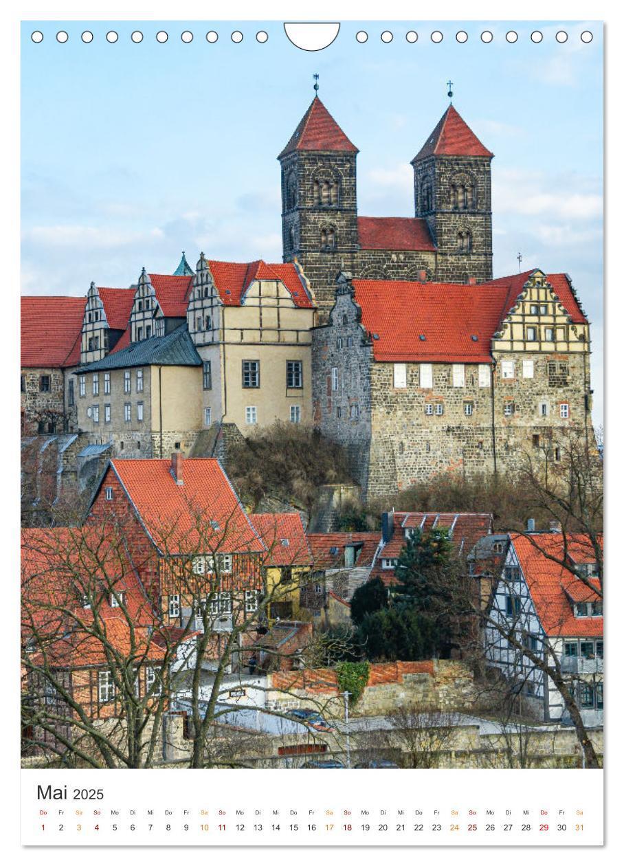 Bild: 9783435884186 | Altstadt Quedlinburg (Wandkalender 2025 DIN A4 hoch), CALVENDO...