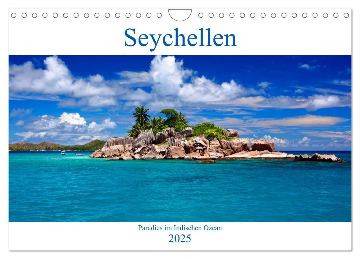 Cover: 9783435386536 | Seychellen - Paradies im Indischen Ozean (Wandkalender 2025 DIN A4...