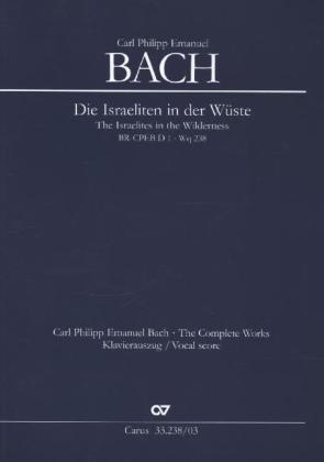 Cover: 9790007142353 | Die Israeliten in der Wüste, Klavierauszug | Oratorium | Bach | 2013