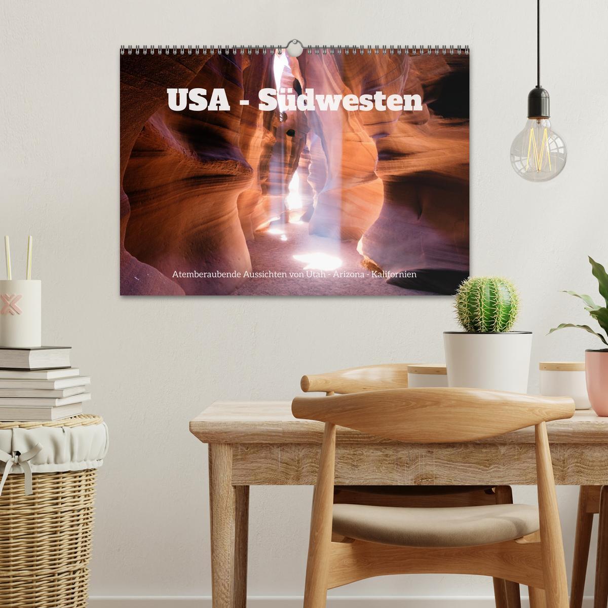 Bild: 9783435041978 | USA Südwesten - Atemberaubende Aussichten (Wandkalender 2025 DIN A3...