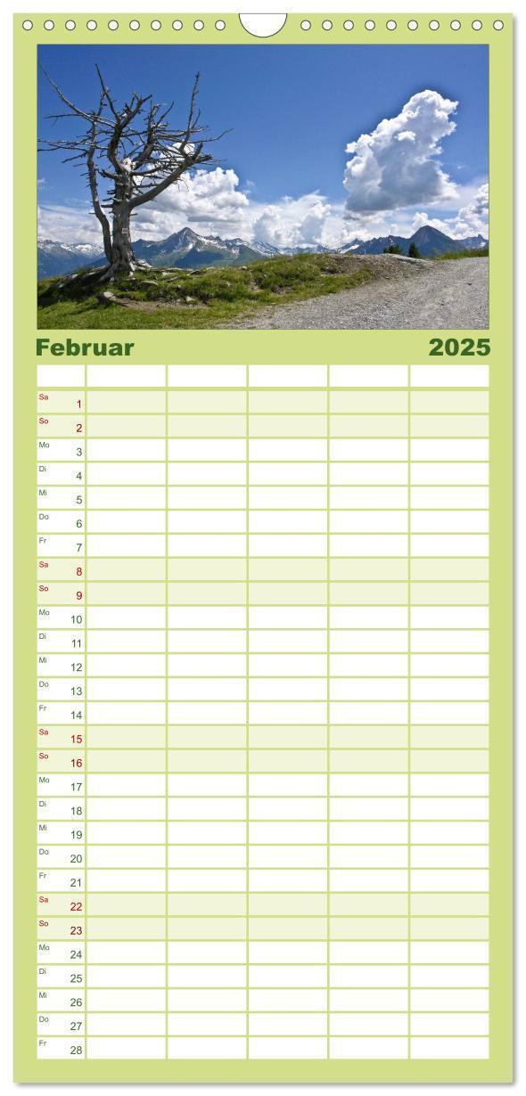 Bild: 9783457126318 | Familienplaner 2025 - Baum-Variationen mit 5 Spalten (Wandkalender,...