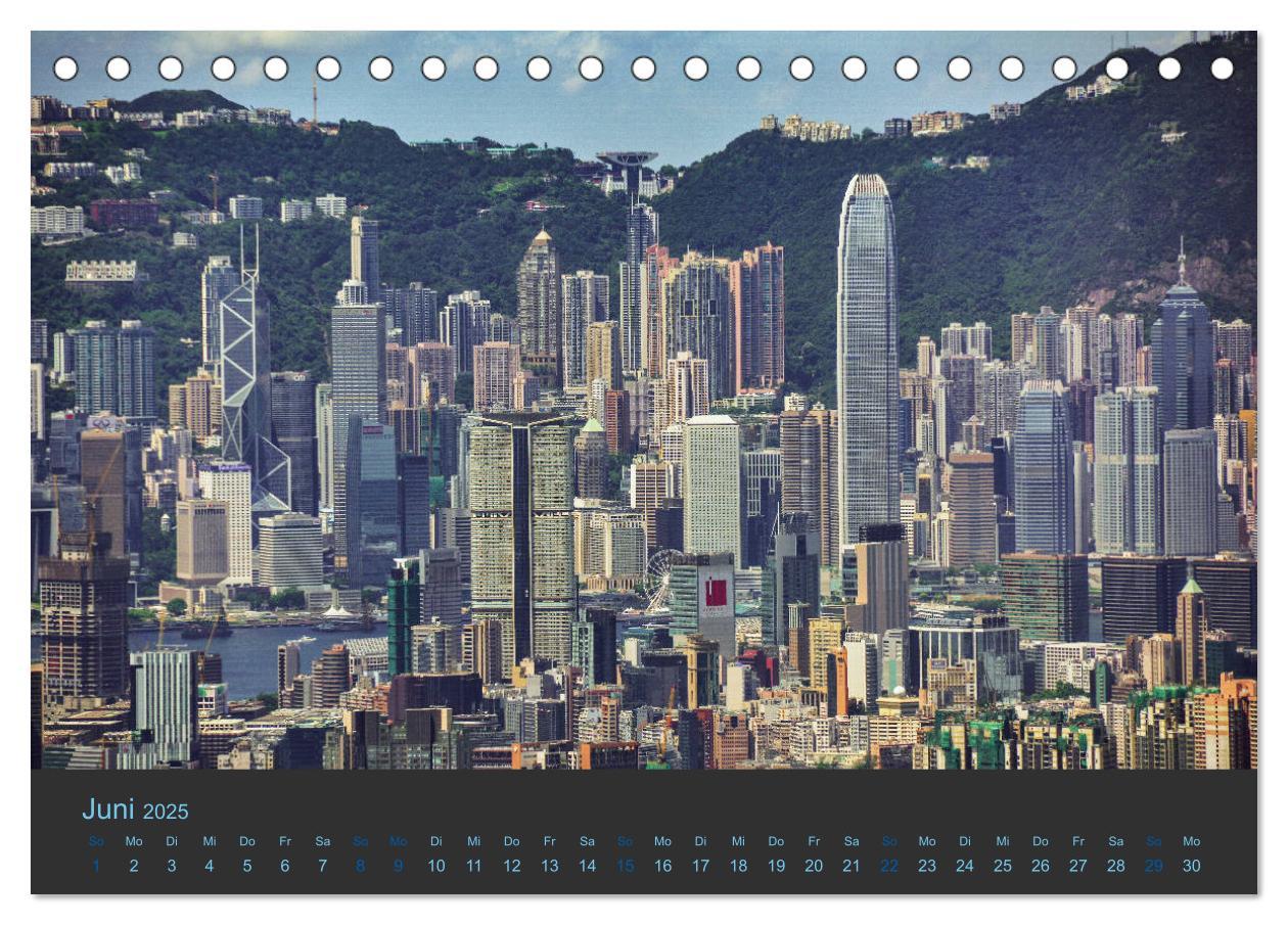 Bild: 9783435385874 | Hong Kong - Skylines (Tischkalender 2025 DIN A5 quer), CALVENDO...