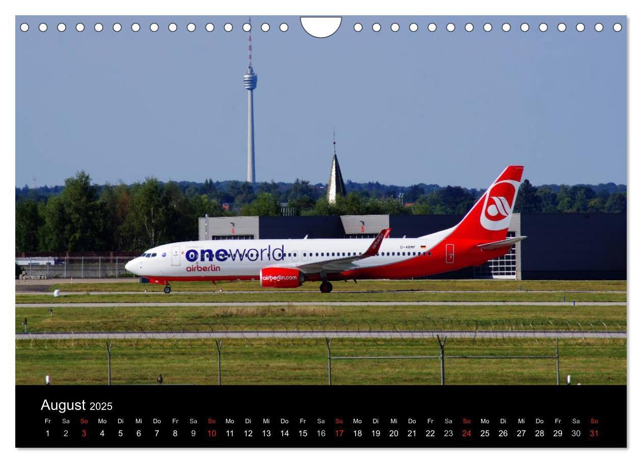 Bild: 9783435818860 | Giganten der Lüfte am Airport Stuttgart (Wandkalender 2025 DIN A4...