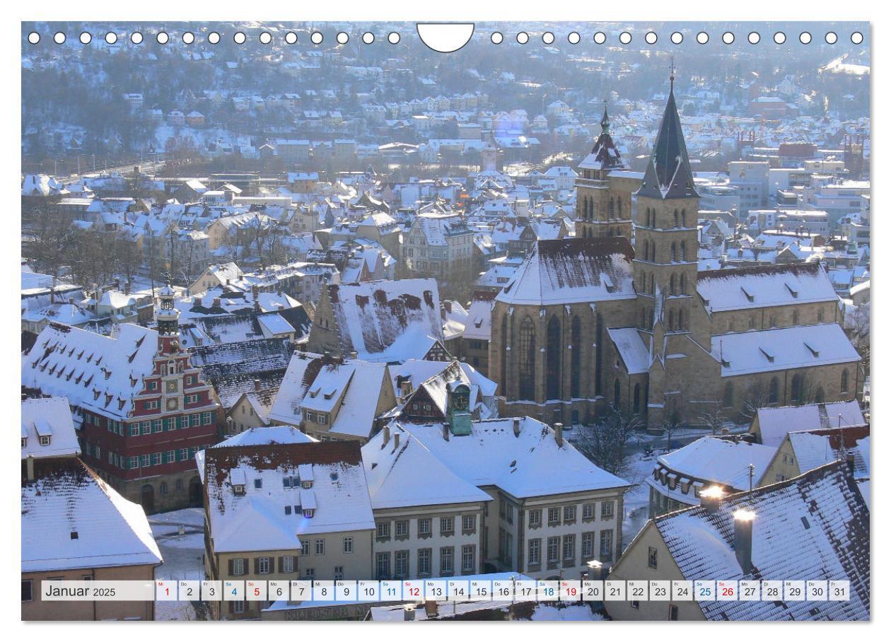 Bild: 9783457180662 | Esslingen zwischen Tag und Nacht (Wandkalender 2025 DIN A4 quer),...