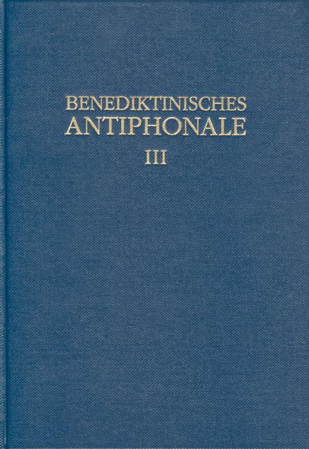 Cover: 9783878685449 | Benediktinisches Antiphonale Band III | Vesper - Komplet | Buch | 2020