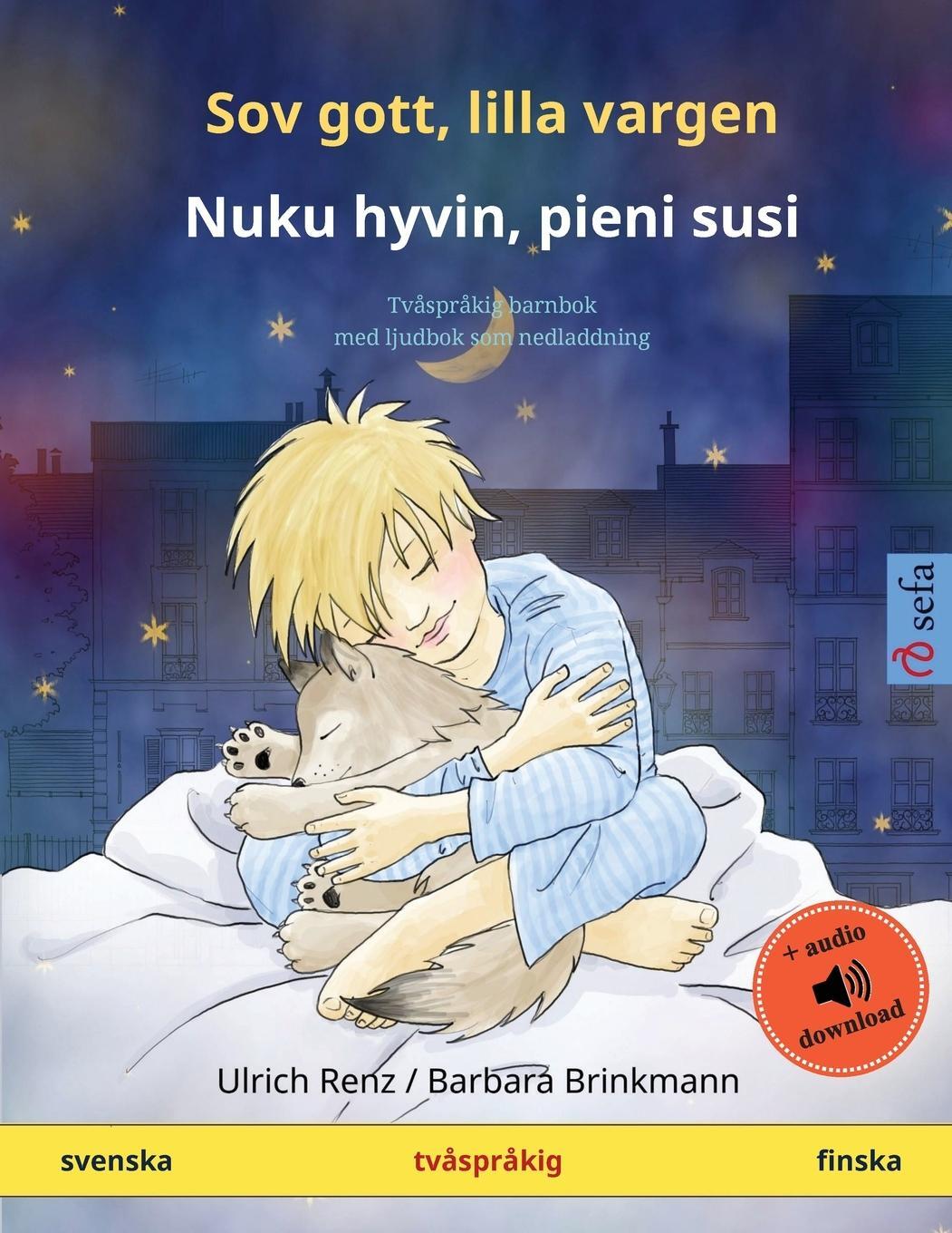 Cover: 9783739918525 | Sov gott, lilla vargen - Nuku hyvin, pieni susi (svenska - finska)
