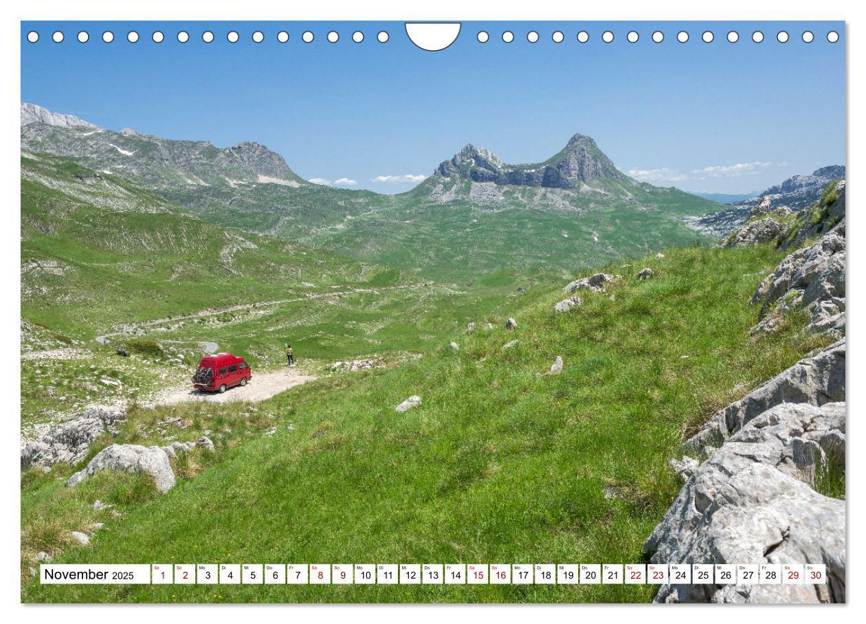 Bild: 9783383790447 | Abenteuer Camping Balkan (Wandkalender 2025 DIN A4 quer), CALVENDO...