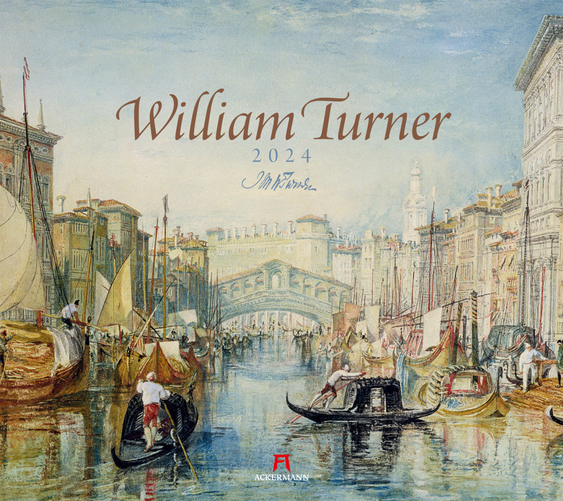 Cover: 9783838410487 | William Turner Kalender 2024 | William Turner (u. a.) | Kalender
