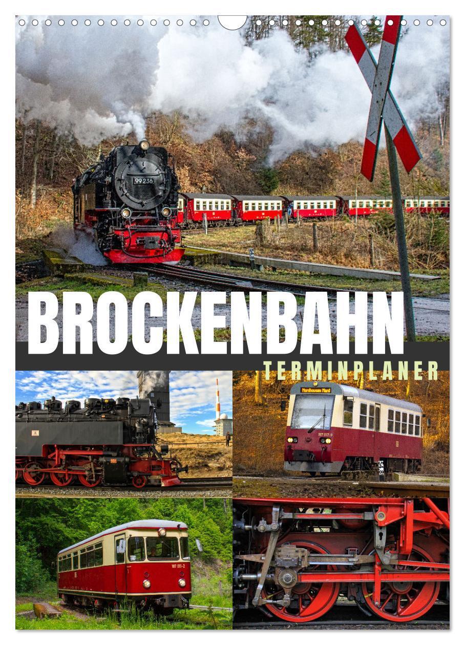 Cover: 9783383821202 | Brockenbahn - Terminplaner (Wandkalender 2025 DIN A3 hoch),...