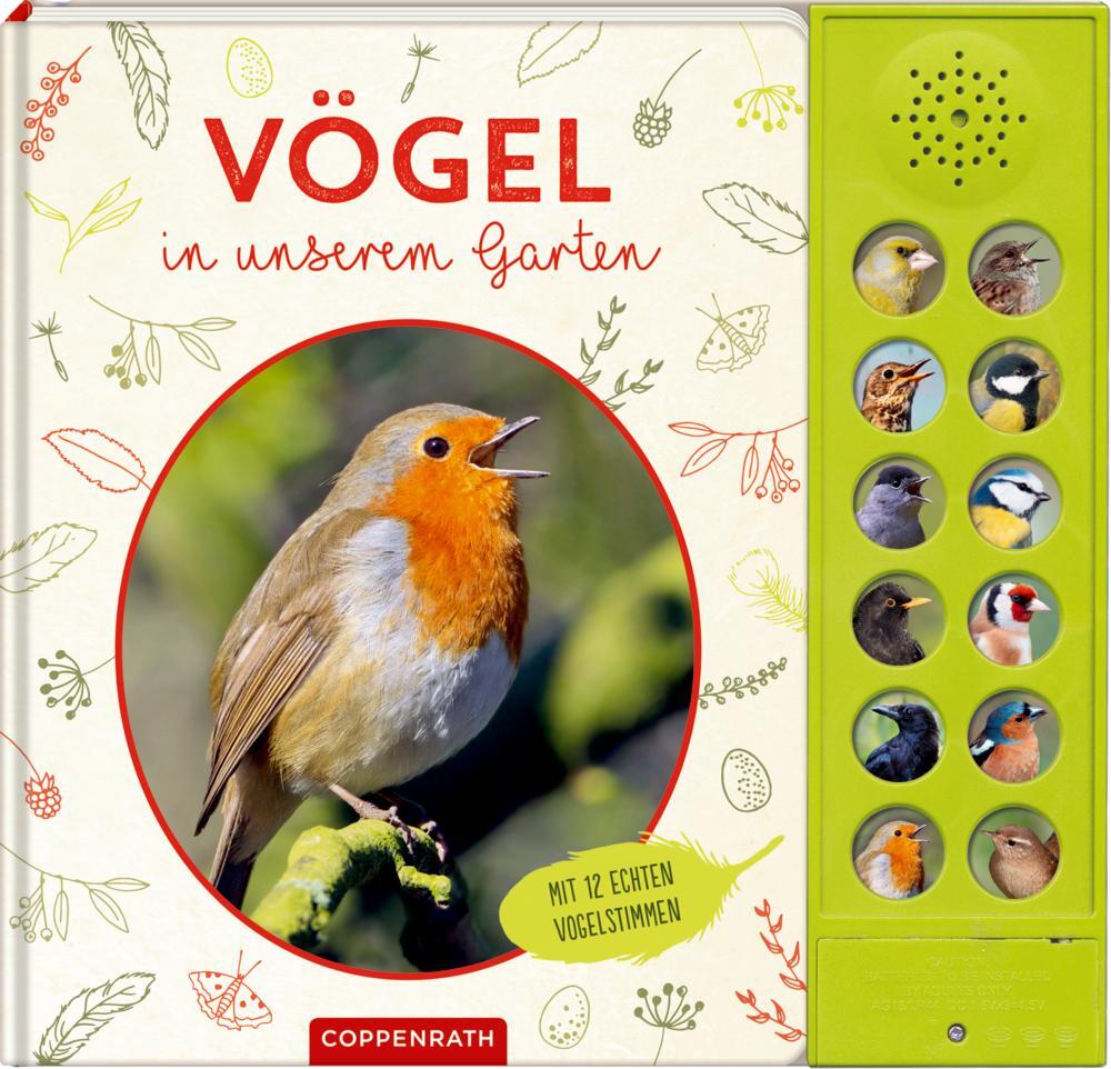 Cover: 9783649637585 | Vögel in unserem Garten | Mit 12 echten Vogelstimmen | Holger Haag