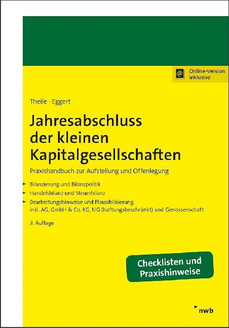 Cover: 9783482648434 | Jahresabschluss der kleinen Kapitalgesellschaften | Theile (u. a.)