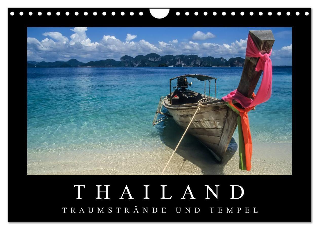 Cover: 9783675770263 | Thailand - Traumstrände und Tempel (Wandkalender 2024 DIN A4 quer),...