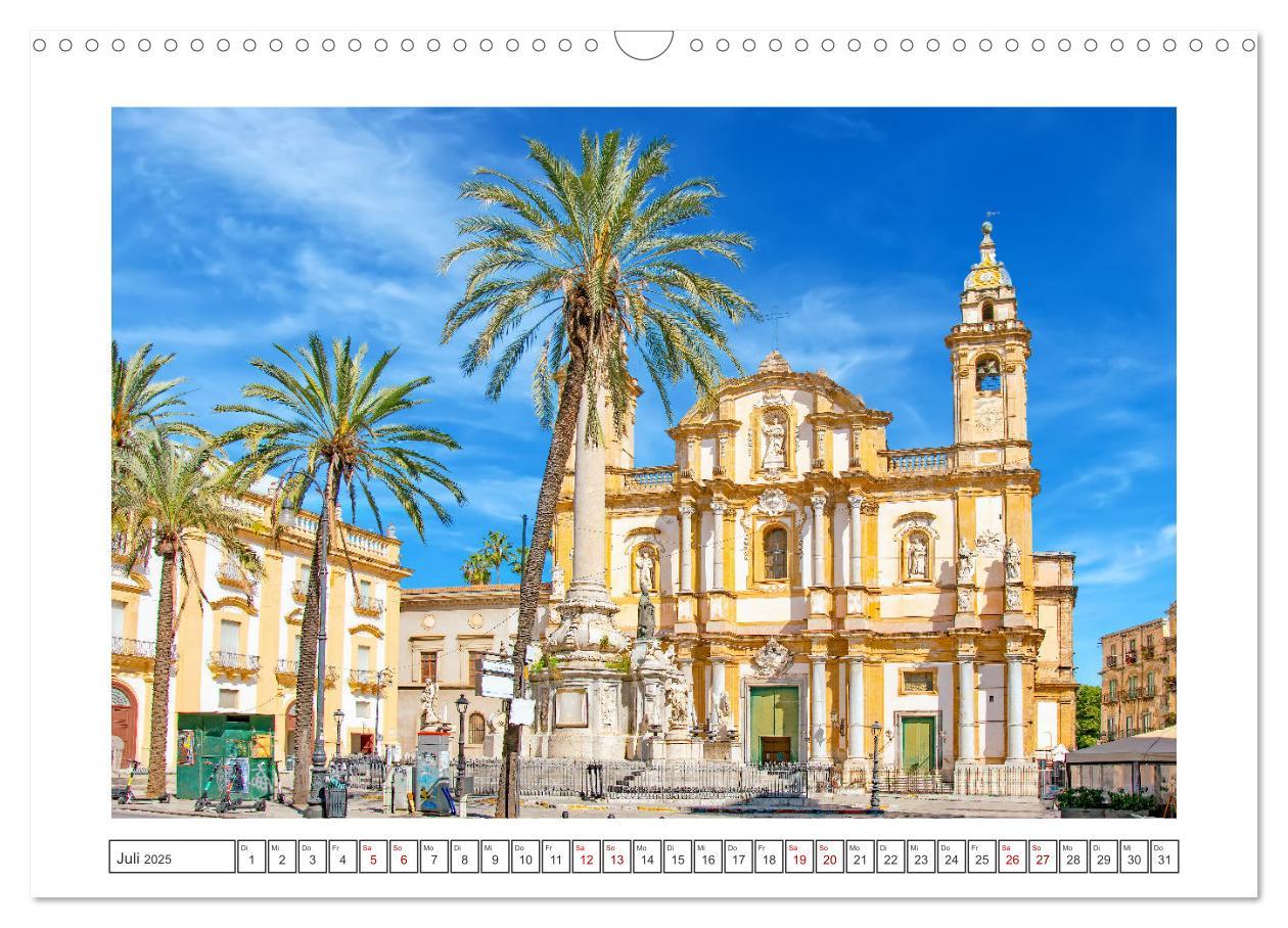 Bild: 9783383957659 | Unterwegs in Palermo (Wandkalender 2025 DIN A3 quer), CALVENDO...