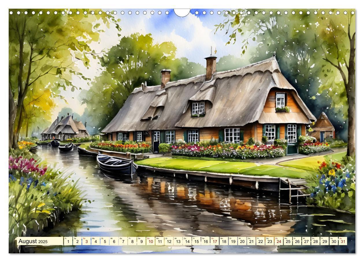 Bild: 9783457180808 | Zauberhafte Niederlande (Wandkalender 2025 DIN A3 quer), CALVENDO...