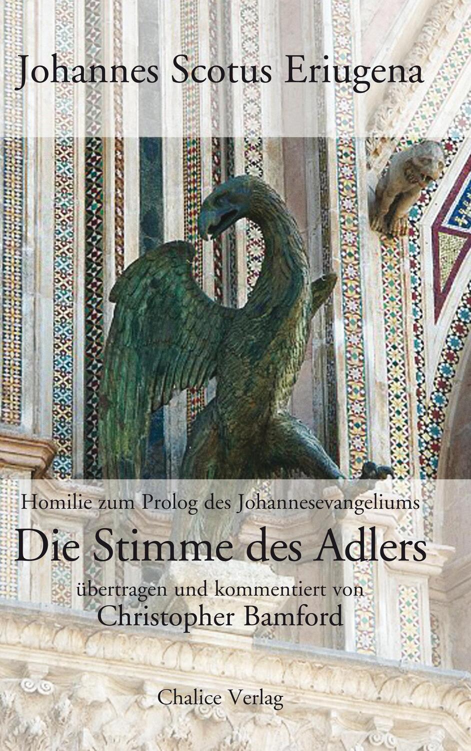 Cover: 9783905272864 | Die Stimme des Adlers | Homilie zum Prolog des Johannesevangeliums