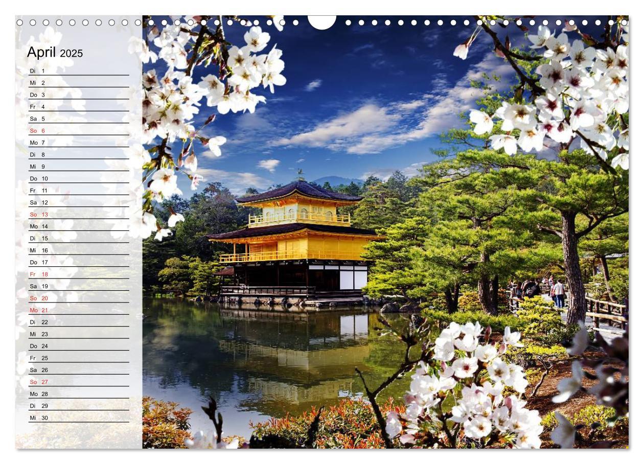 Bild: 9783435624171 | Japan. Im Land der aufgehenden Sonne (Wandkalender 2025 DIN A3...