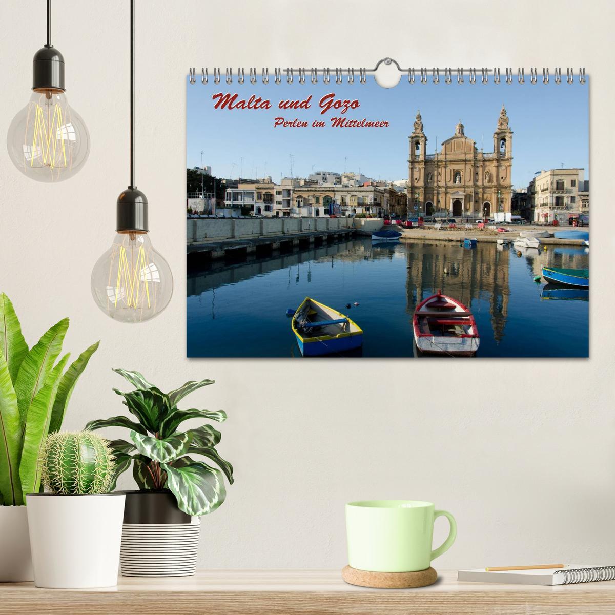 Bild: 9783435654307 | Malta und Gozo, Perlen im Mittelmeer (Wandkalender 2025 DIN A4...