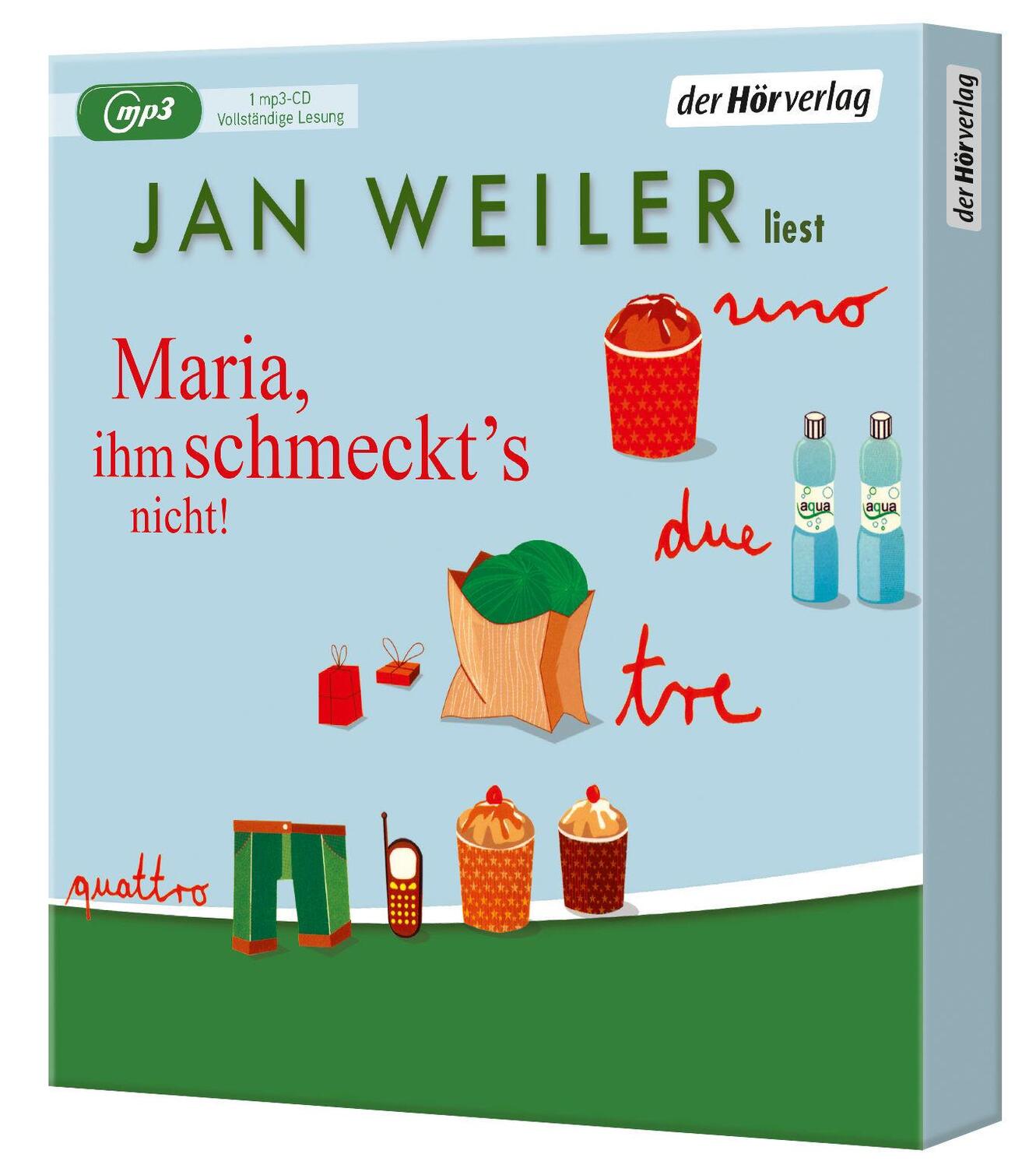 Bild: 9783844522792 | Maria, ihm schmeckt's nicht | Jan Weiler | MP3 | 406 Min. | Deutsch