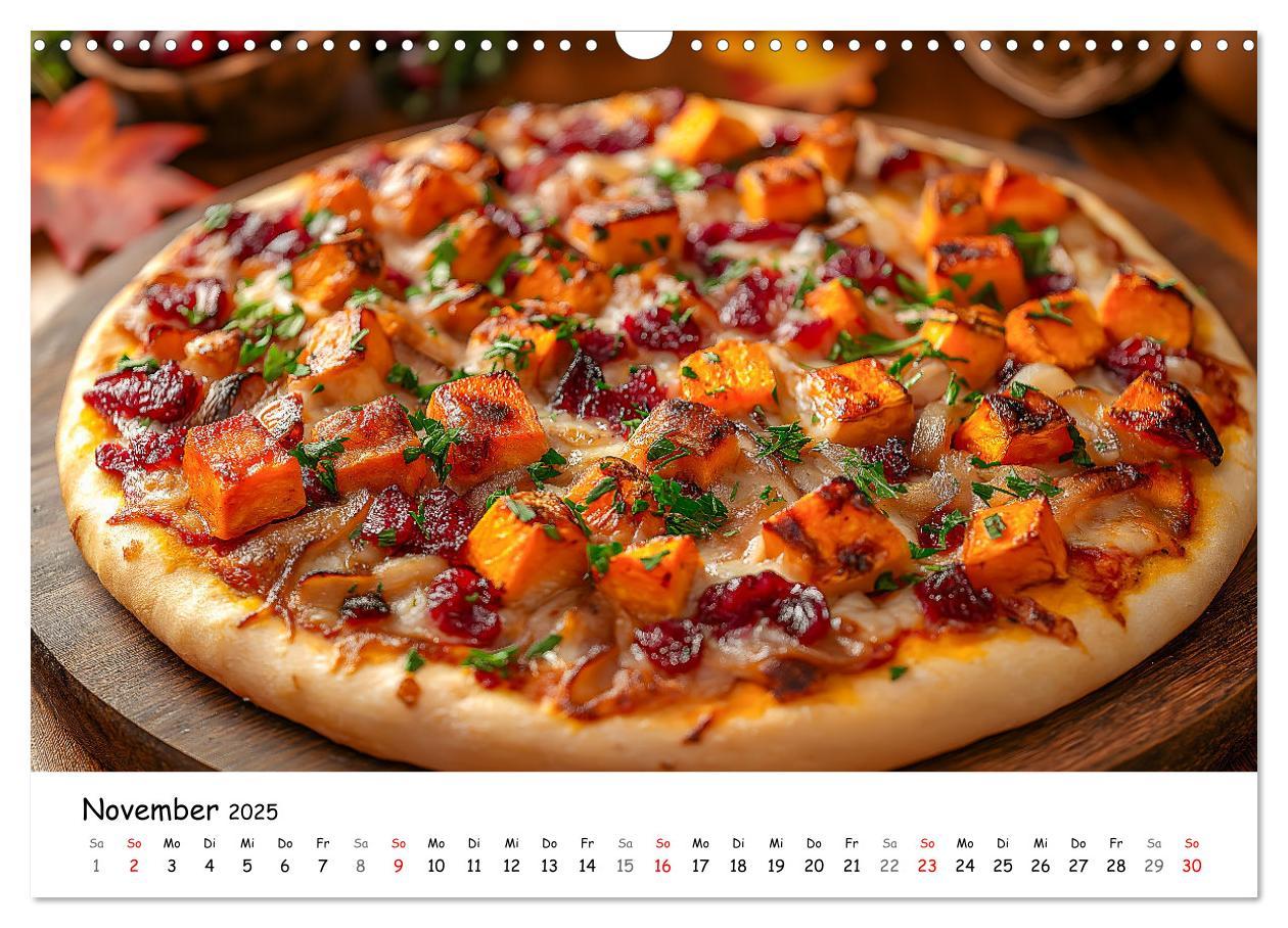 Bild: 9783457215791 | Pizza geht immer - Zu jeder Jahreszeit (Wandkalender 2025 DIN A3...