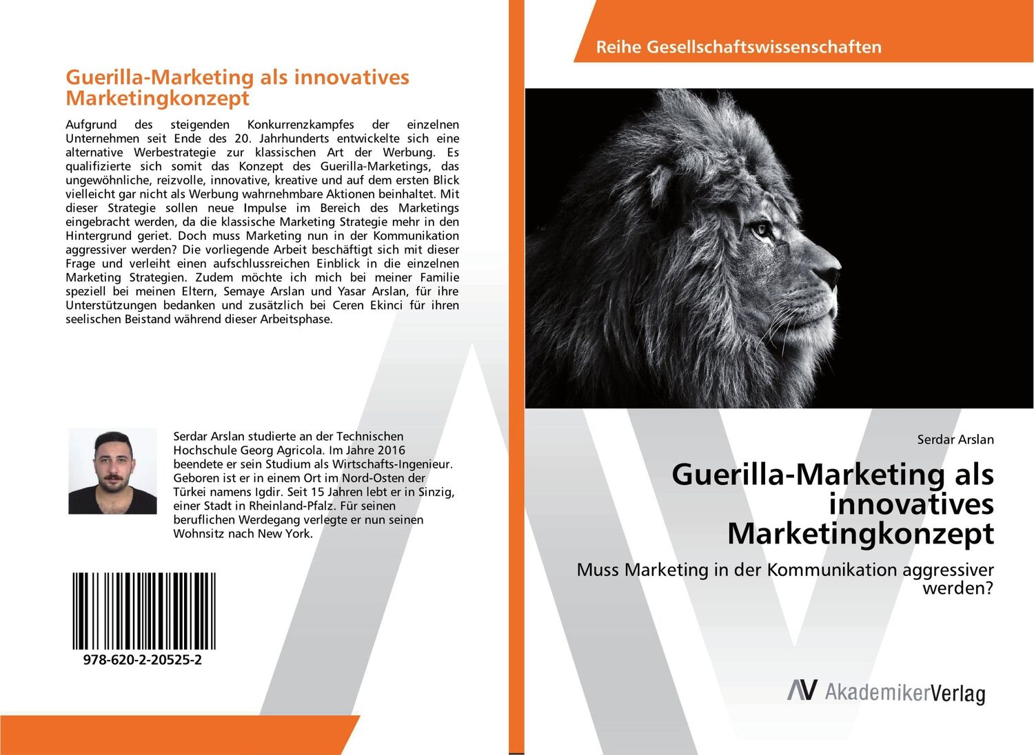 Cover: 9786202205252 | Guerilla-Marketing als innovatives Marketingkonzept | Serdar Arslan