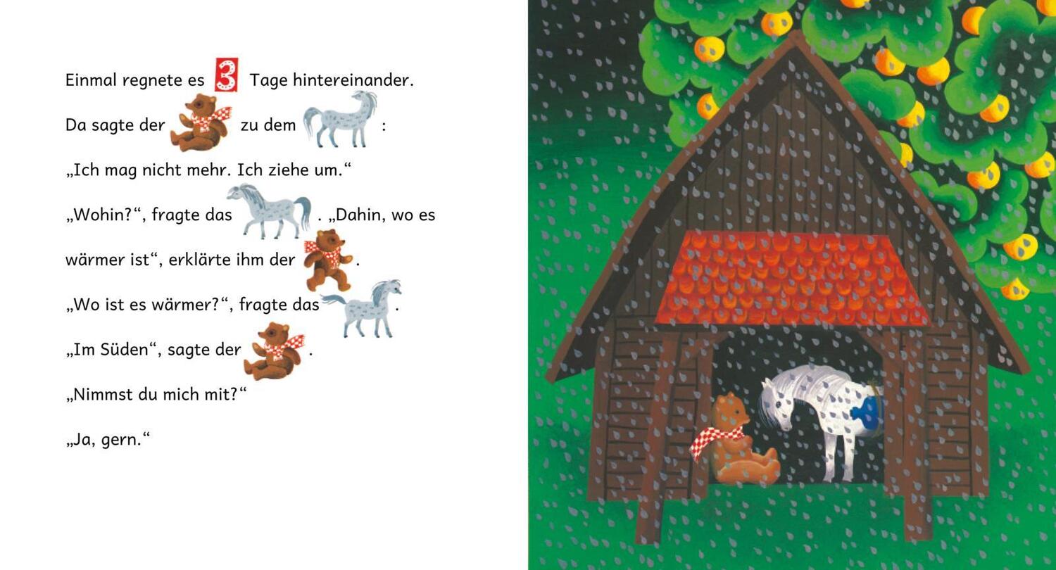 Bild: 9783522459884 | Pony, Bär und Papagei | Mit Bildern lesen lernen | Sigrid Heuck | Buch