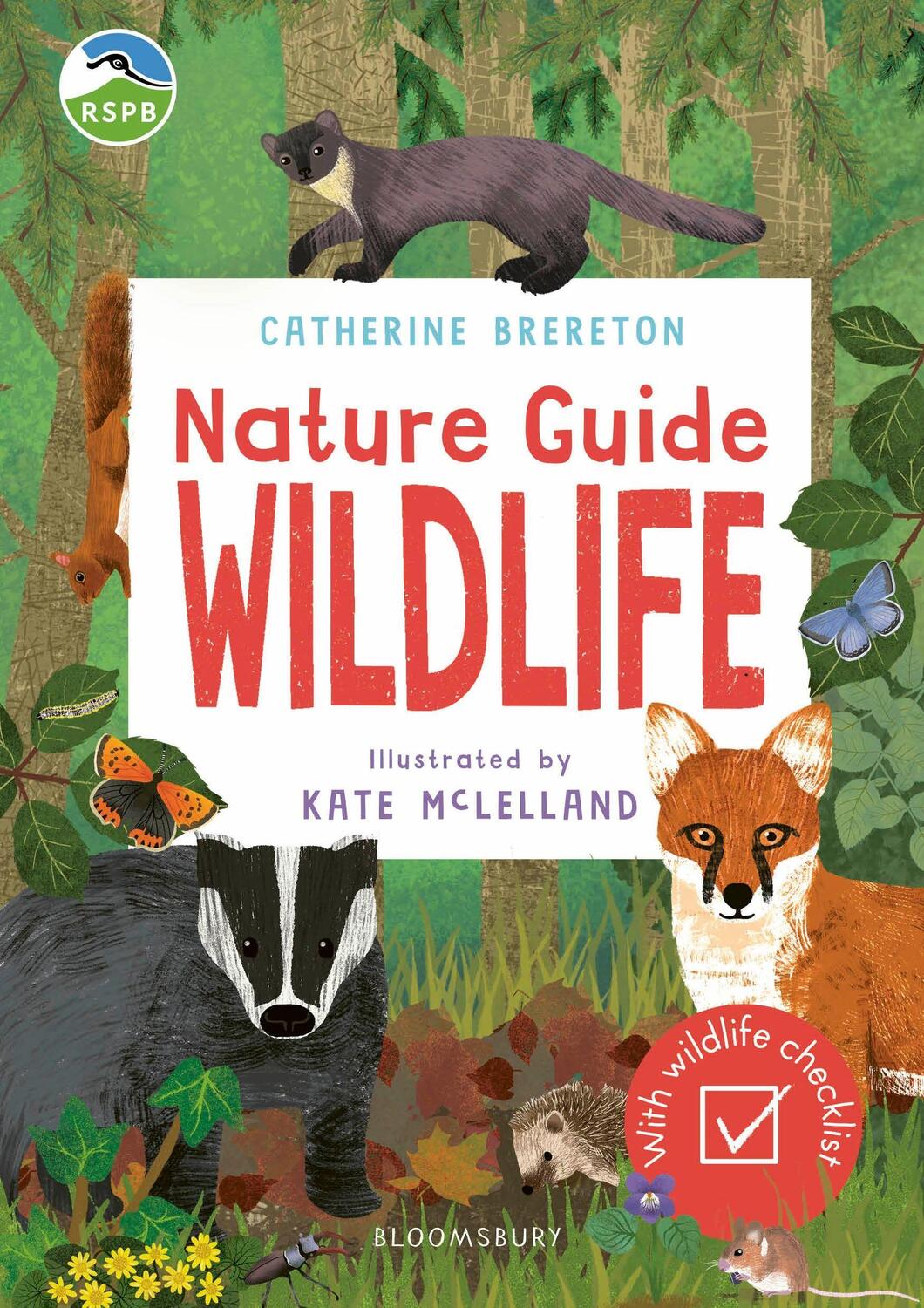 Cover: 9781526614803 | RSPB Nature Guide: Wildlife | Catherine Brereton | Taschenbuch | 2021