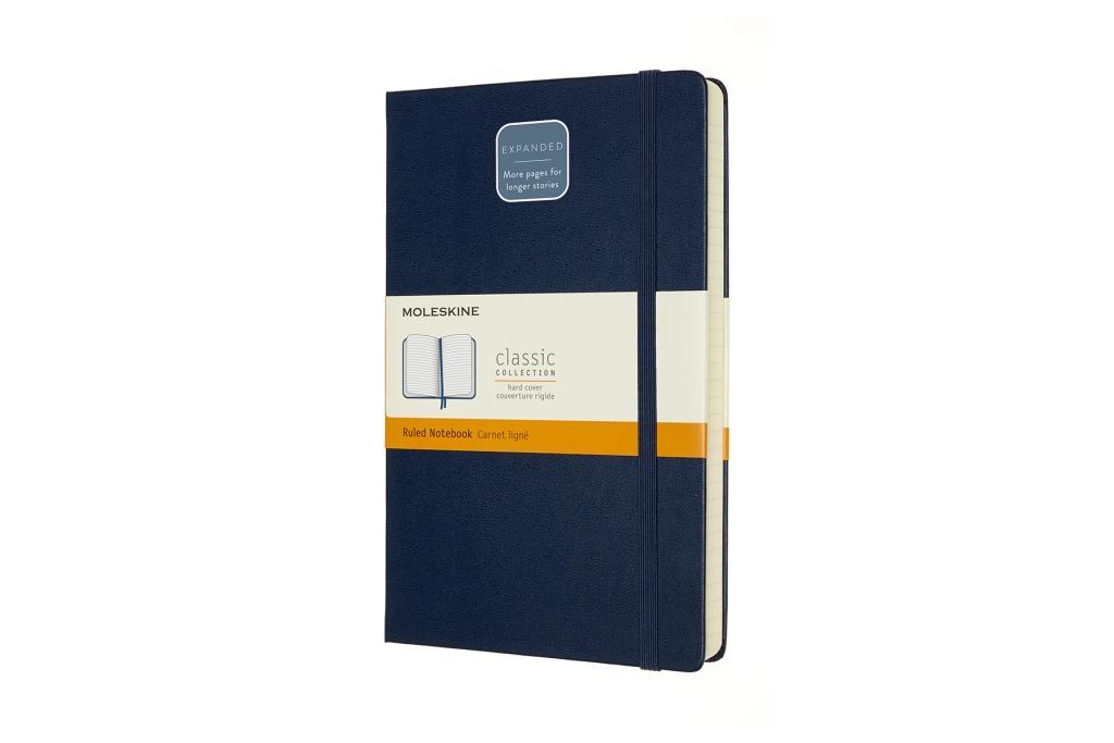 Bild: 8053853606235 | Moleskine Notizbuch - Erweitert, Large/A5, Liniert, Fester Einband,...