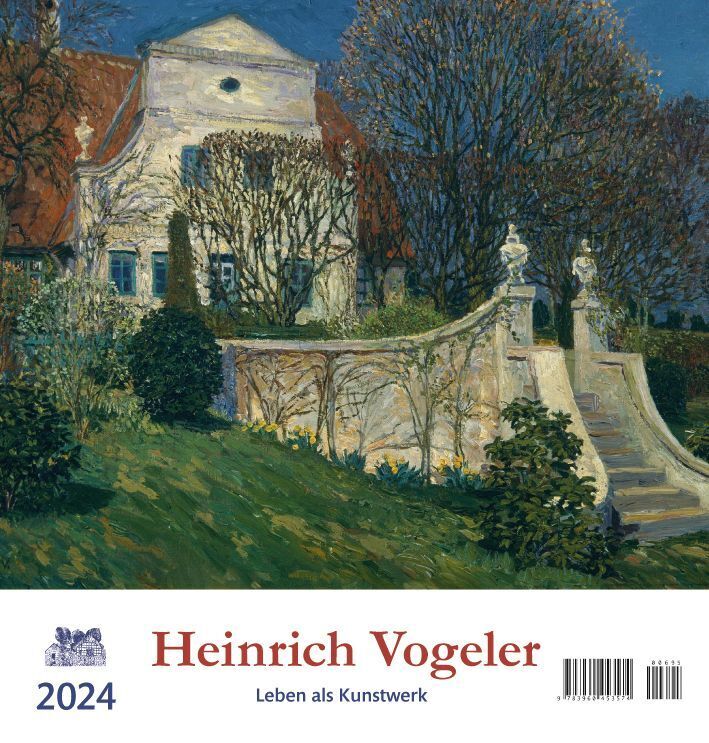Cover: 9783960453956 | Heinrich Vogeler 2024 | Leben als Kunstwerk | Kalender | 13 S. | 2024