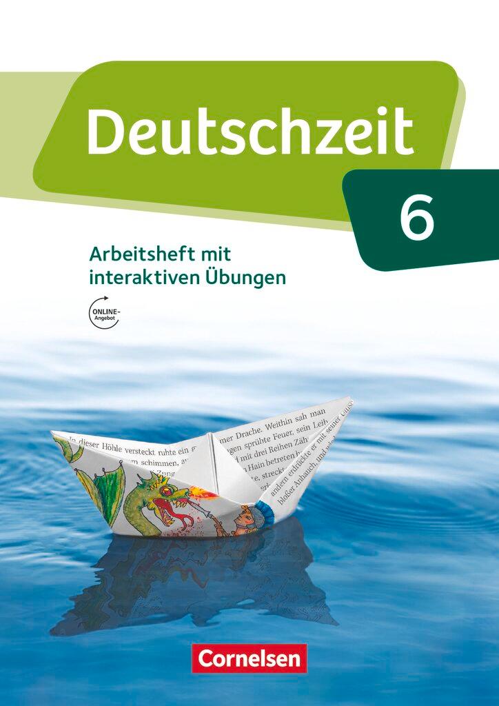 Cover: 9783060632688 | Deutschzeit 6. Schuljahr - Allgemeine Ausgabe - Arbeitsheft mit...