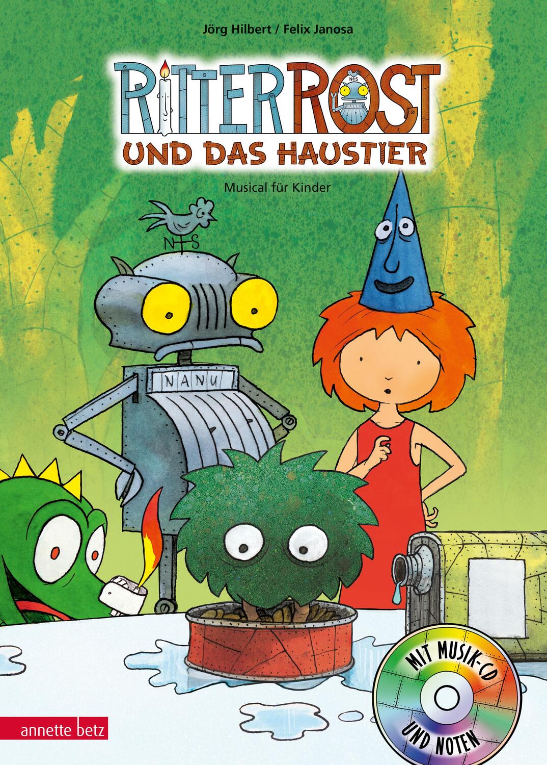 Cover: 9783219118421 | Ritter Rost 12: Ritter Rost und das Haustier | Buch mit CD | Hilbert