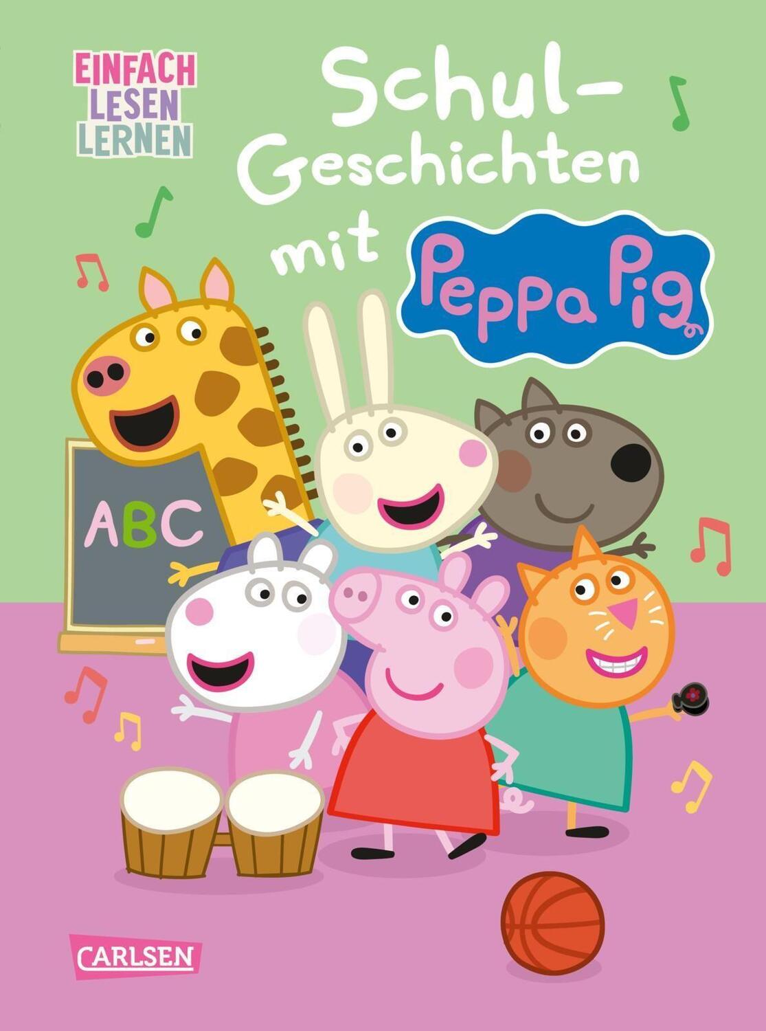Cover: 9783551690371 | Peppa Wutz: Schul-Geschichten mit Peppa Pig | Steffi Korda | Buch