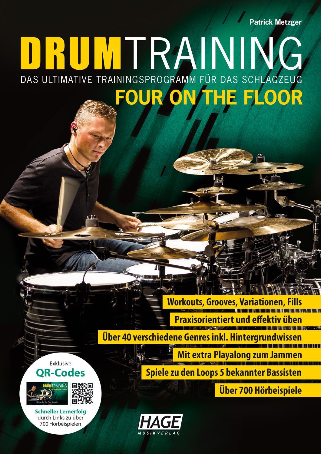 Cover: 9783866265165 | Drum Training Four On The Floor | Patrick Metzger | Taschenbuch | 2021