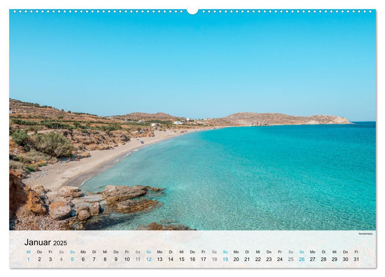 Bild: 9783383925658 | Kreta - Die schönsten Strände (Wandkalender 2025 DIN A2 quer),...