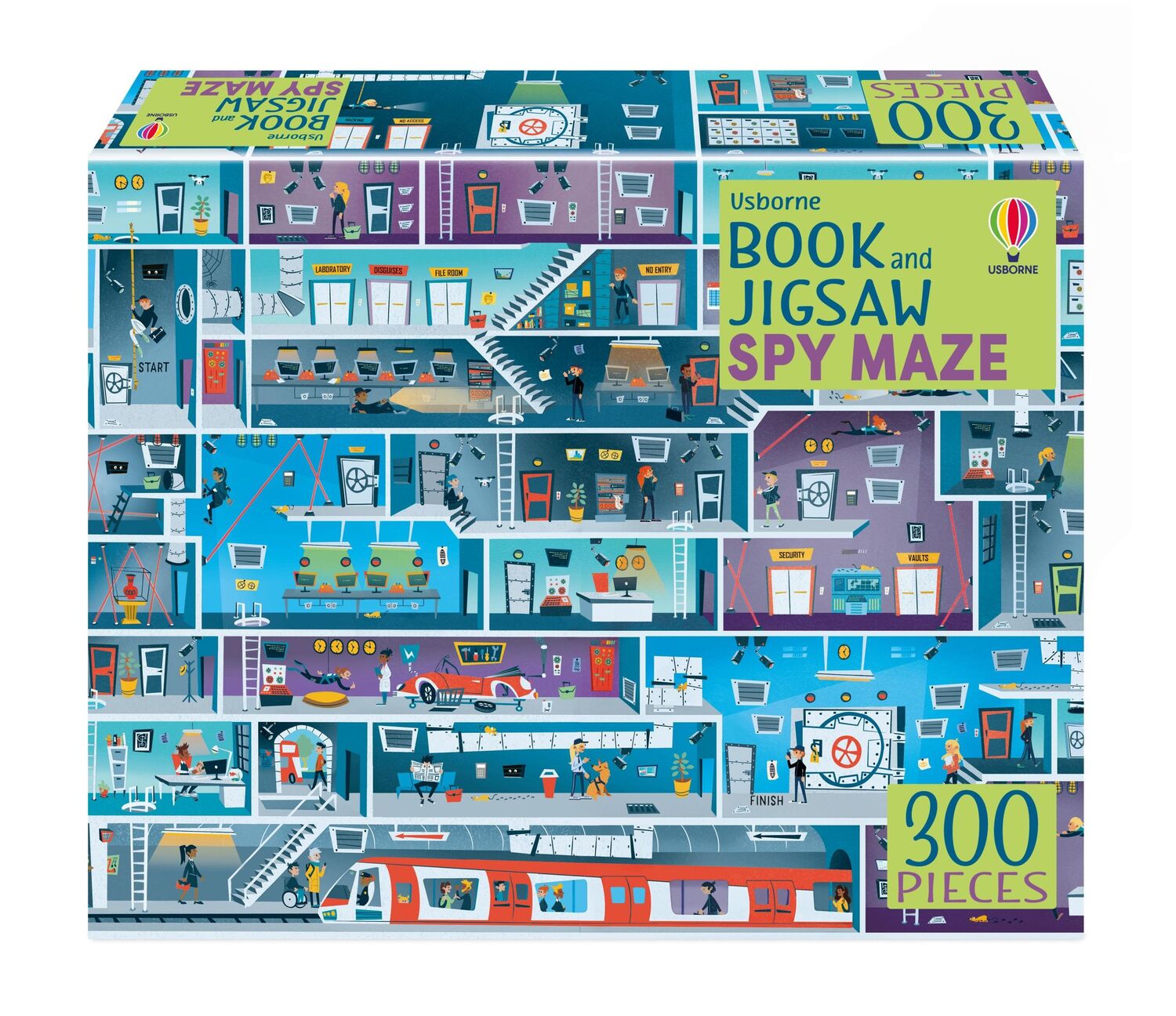 Cover: 9781803705071 | Usborne Book and Jigsaw Spy Maze | Kate Nolan (u. a.) | Taschenbuch