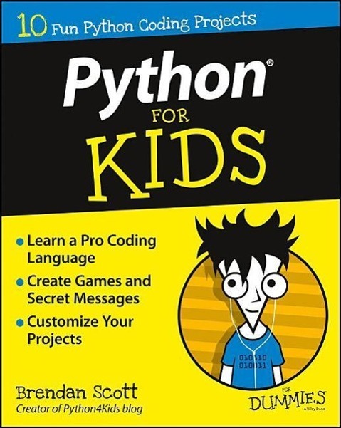 Cover: 9781119093107 | Python For Kids For Dummies | Brendan Scott | Taschenbuch | Englisch