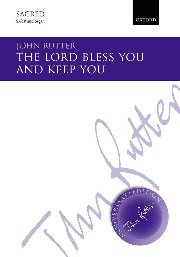 Cover: 9780193405714 | The Lord Bless You And Keep You | John Rutter | Chorpartitur