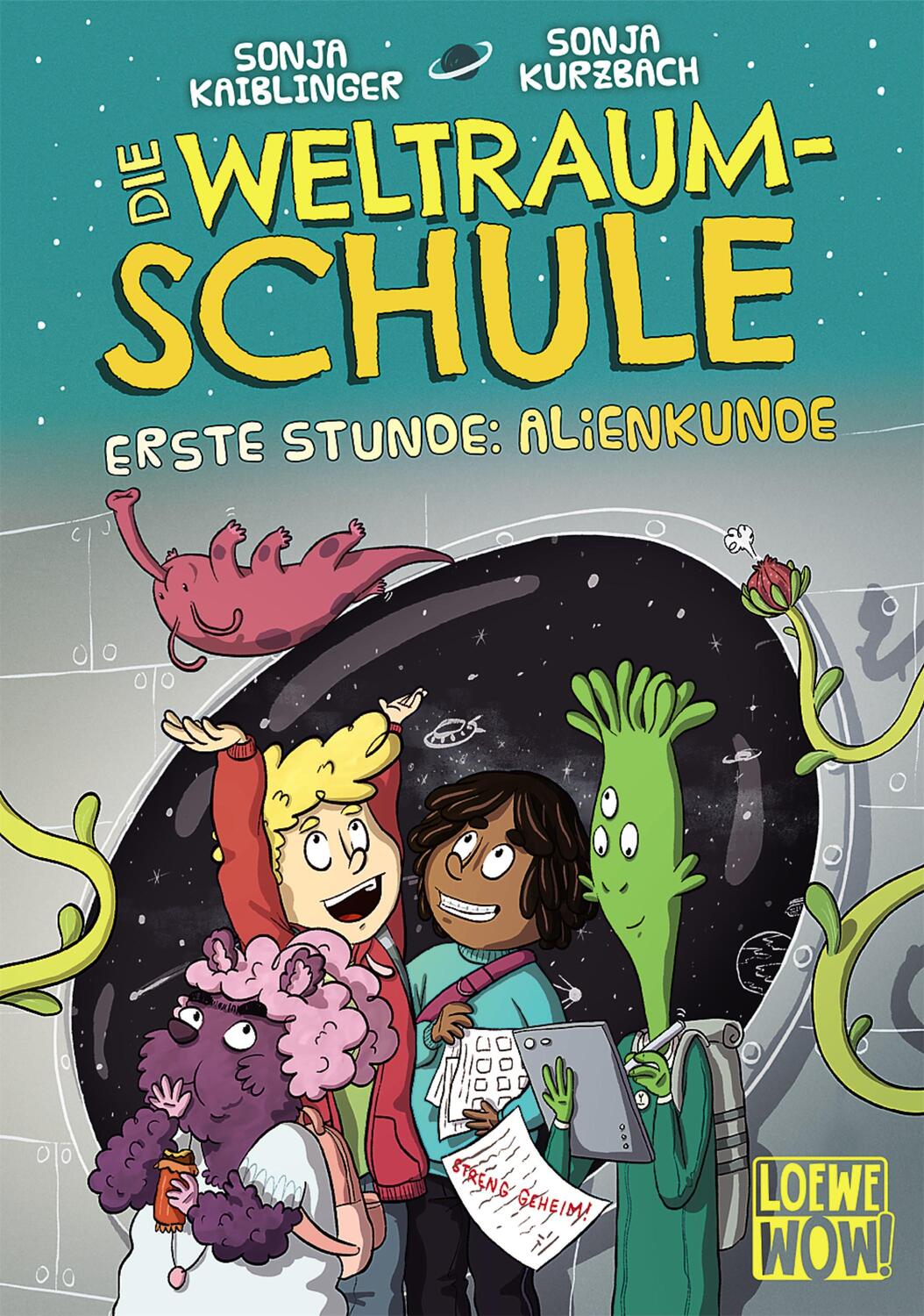 Cover: 9783743206755 | Die Weltraumschule (Band 1) - Erste Stunde: Alienkunde | Kaiblinger