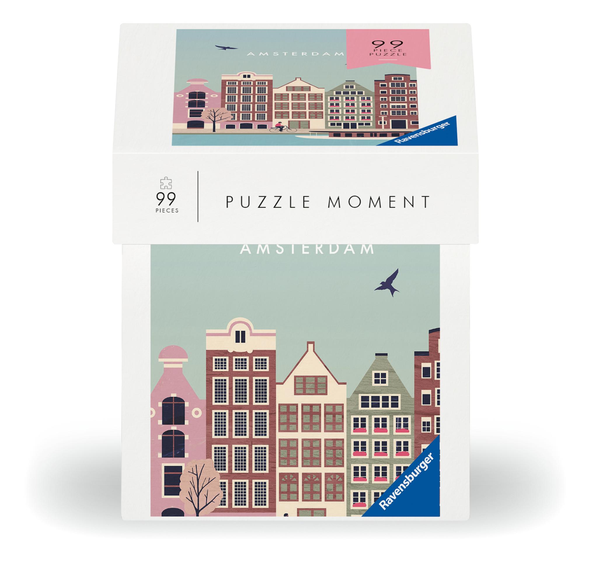 Cover: 4005555013778 | Adult puzzle 99 Teile - Amsterdam | Spiel | Puzzle Moments | 12001377