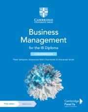 Cover: 9781009053570 | Business Management for the IB Diploma Coursebook with Digital...