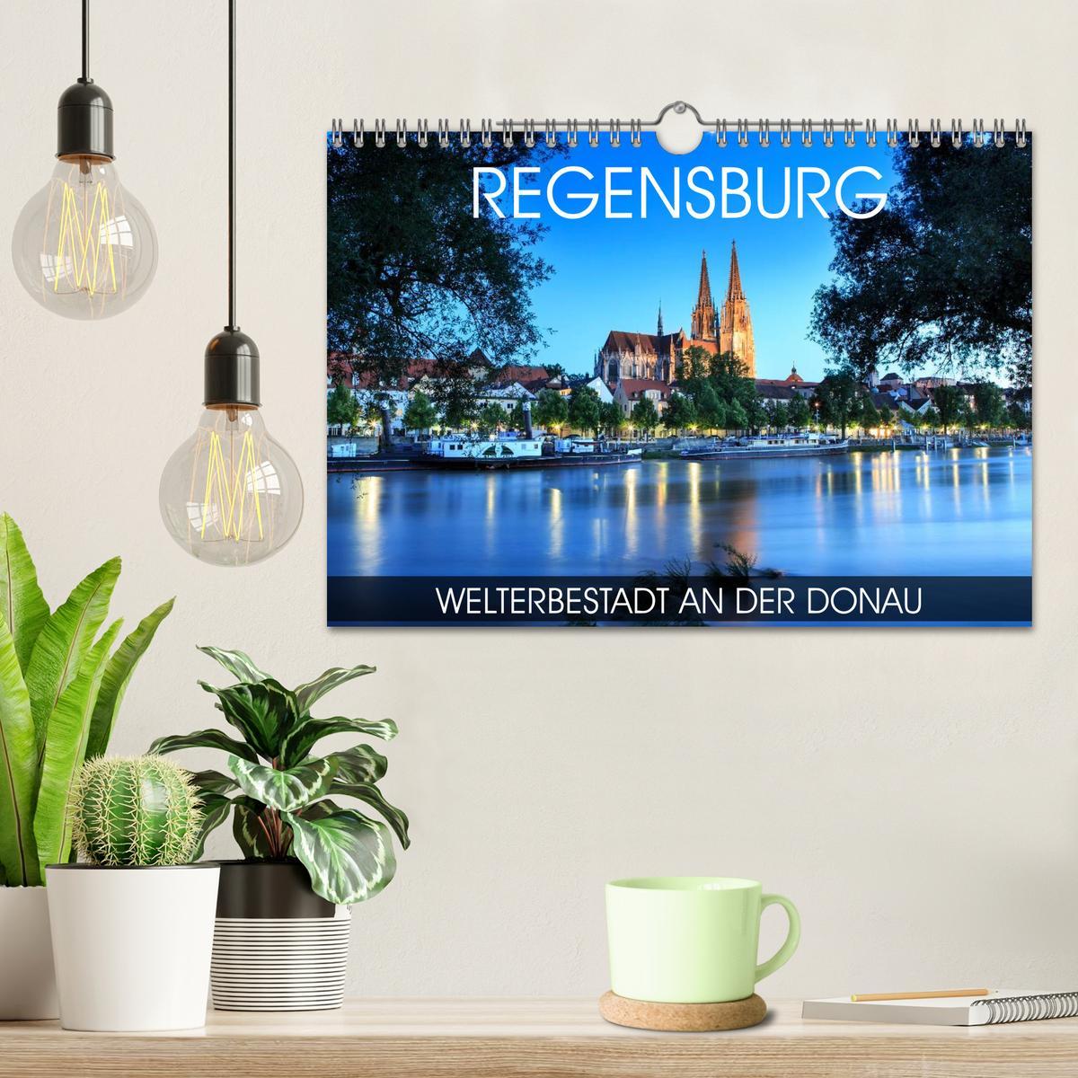 Bild: 9783435478804 | Regensburg - Welterbestadt an der Donau (Wandkalender 2025 DIN A4...