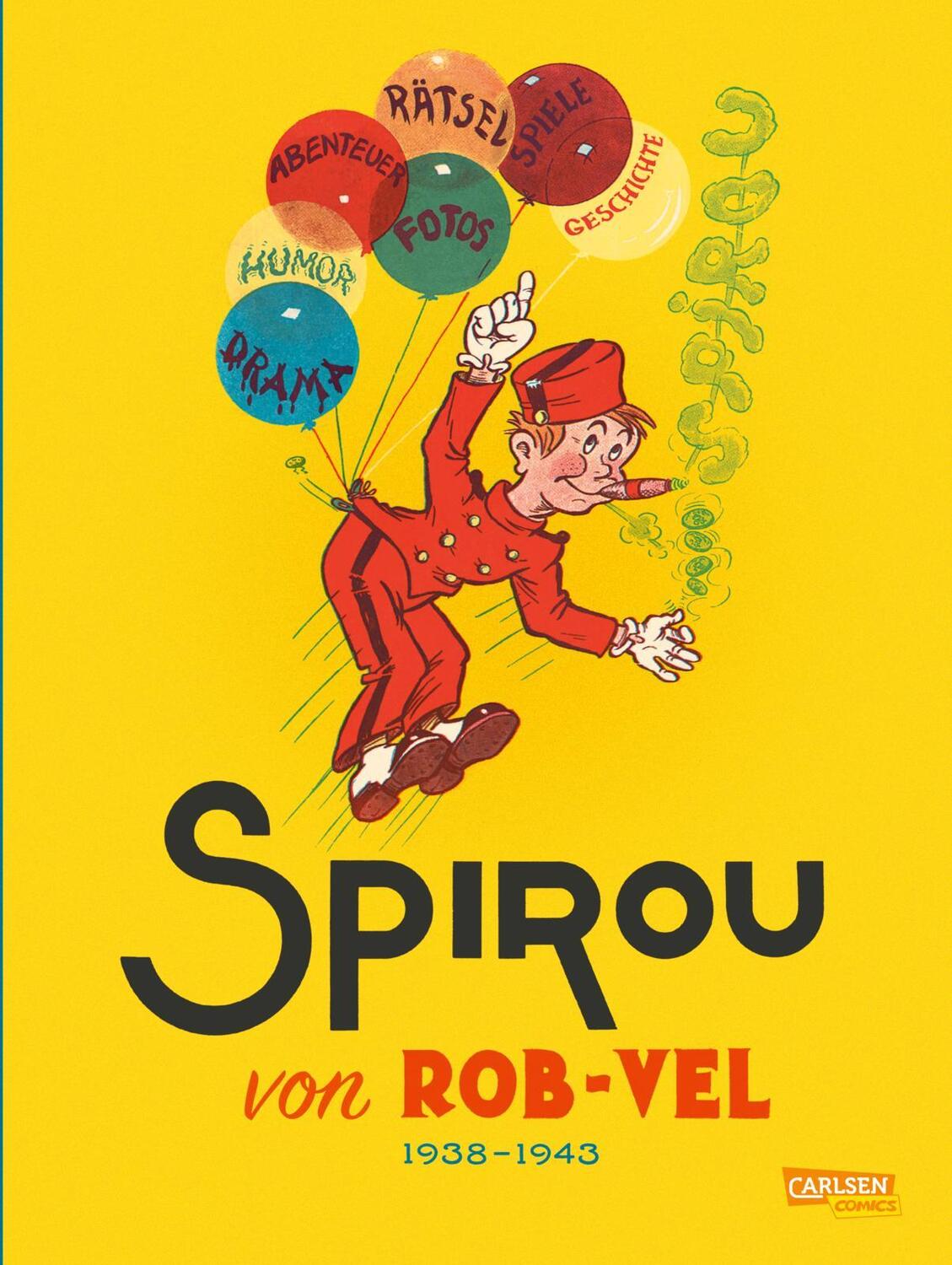 Cover: 9783551024114 | Spirou und Fantasio Gesamtausgabe - Classic 1: 1938-1943 | Rob-Vel