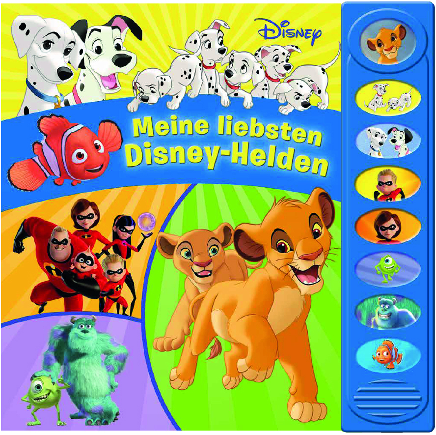 Cover: 9781503749528 | Disney - Meine liebsten Disney-Helden, m. Soundeffekten | GmbH | Buch