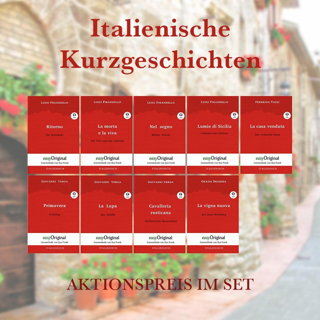 Cover: 9783991126126 | Italienische Kurzgeschichten (mit kostenlosem Audio-Download-Link)