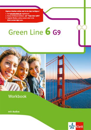 Cover: 9783128542652 | Green Line 6 G9. Workbook mit Audios Klasse 10 | Marks | Bundle | 2018